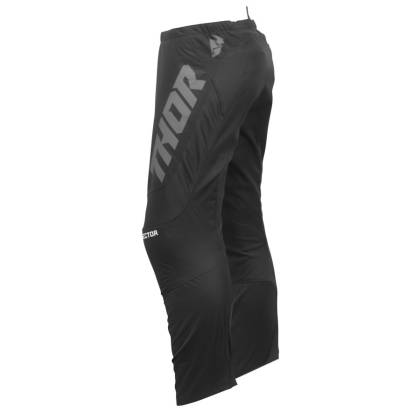 Pantaloni Enduro - Cross THOR SECTOR CHECKER 2024 · Negru / Gri  - 1