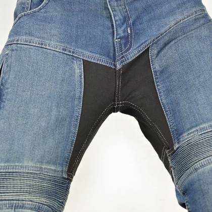 Blugi Moto Regular Fit cu Kevlar TRILOBITE PARADO · Albastru  - 2