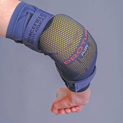 2 în 1 Genunchiere și Cotiere FORCEFIELD PRO TUBE X-V 2 AIR · Negru / Galben  - 1