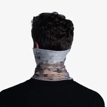 Bandană tubulară multifunctională BUFF ORIGINAL ECOSTRETCH DASH MULTI · Gri  / Maro  - 3