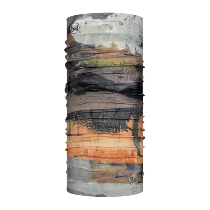Bandană tubulară multifunctională BUFF ORIGINAL ECOSTRETCH DASH MULTI · Gri  / Maro  - 1