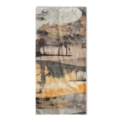 Bandană tubulară multifunctională BUFF ORIGINAL ECOSTRETCH DASH MULTI · Gri  / Maro  - 2