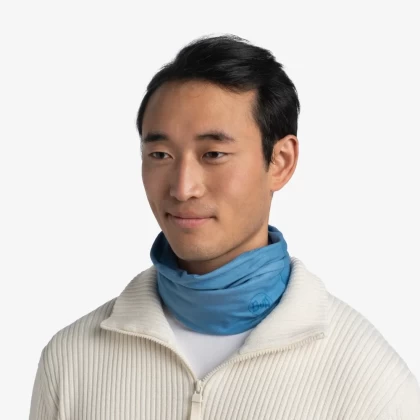 Bandană tubulară multifunctională BUFF ORIGINAL ECOSTRETCH BLUE · Albastru  - 3