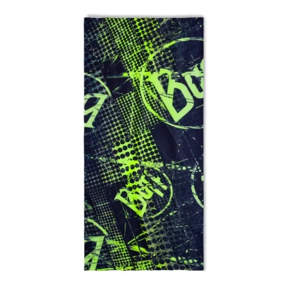 Bandană tubulară multifunctională BUFF ORIGINAL ECOSTRETCH HAVOC BLUE · Albastru / Verde  - 7