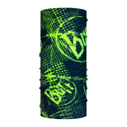 Bandană tubulară multifunctională BUFF ORIGINAL ECOSTRETCH HAVOC BLUE · Albastru / Verde  - 1