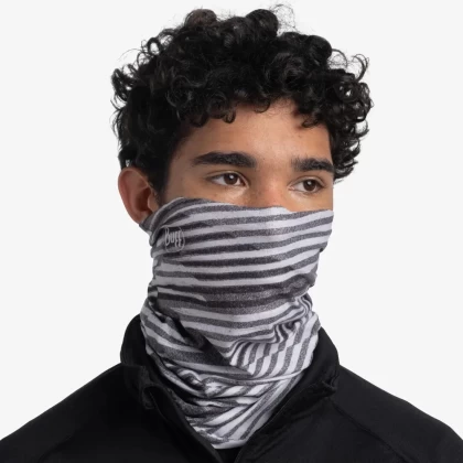 Bandană tubulară multifunctională BUFF ORIGINAL ECOSTRETCH MEITHER GREY · Gri  / Alb  - 3