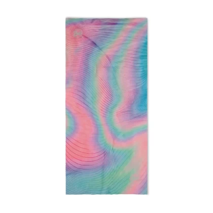 Bandană tubulară multifunctională pentru Copii BUFF ORIGINAL ECOSTRETCH JUNIOR NACREOUS MULTI · Roz / Mov / Verde  - 2