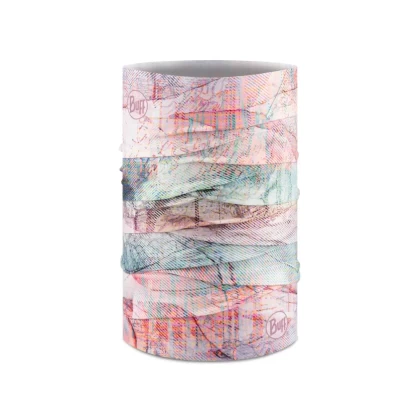 Bandană tubulară multifunctională BUFF ORIGINAL ECOSTRETCH PEARLY BLOSSOM 