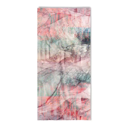 Bandană tubulară multifunctională BUFF ORIGINAL ECOSTRETCH PEARLY BLOSSOM · Roz  - 1