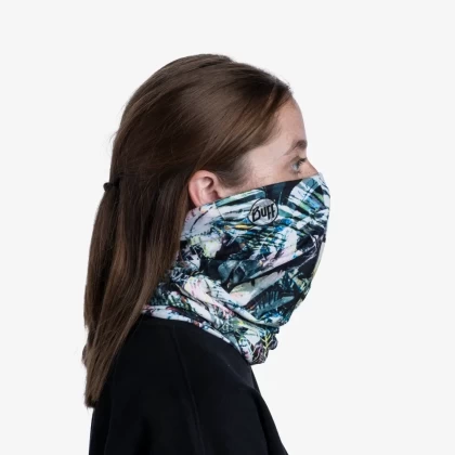 Bandană tubulară multifunctională BUFF ORIGINAL ECOSTRETCH PUR3 MULTI · Verde  - 5