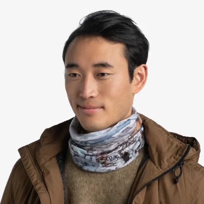 Bandană tubulară multifunctională BUFF ORIGINAL ECOSTRETCH PYRIM MULTI · Gri  - 3