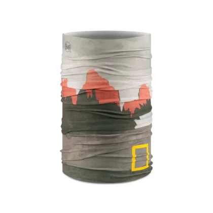 Bandană tubulară multifunctională BUFF ORIGINAL ECOSTRETCH NATIONAL GEOGRAPHIC SHANN MULTI 