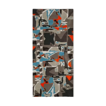 Bandană tubulară multifunctională pentru Copii BUFF ORIGINAL ECOSTRETCH JUNIOR TRICKS MULTI · Gri / Albastru / Portocaliu  - 2