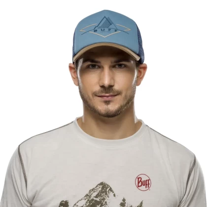 Șapcă Baseball BUFF BRAK STONE BLUE  · Albastru / Maro  - 2