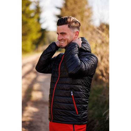 Geacă Puf cu Pene de Gâscă STRINDBERG 2146/3  · Galben / Albastru  - 2