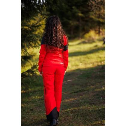 Pantaloni Outdoor / Schi Damă STRINDBERG 5140/3 3S DERMIZAX · Negru / Galben  - 2