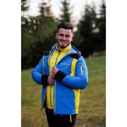 Geacă Outdoor / Schi STRINDBERG 2131/3 3S DERMIZAX · Albastru / Galben  - 4