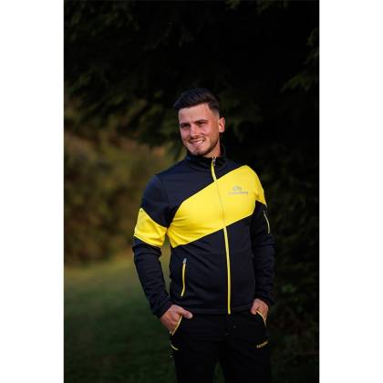 Bluză Trening STRINDBERG MIDLAYER PRO THERMAL 2166/3 · Roșu / Negru  - 1