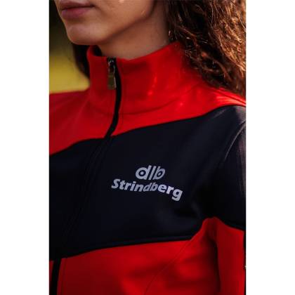 Bluză Trening Damă STRINDBERG MIDLAYER PRO THERMAL 5166/3 · Negru / Galben  - 2