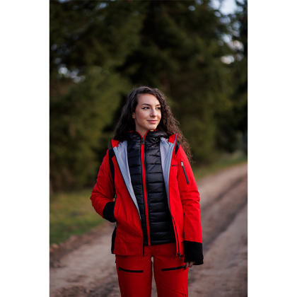 Geacă Outdoor / Schi Damă STRINDBERG 5131/3 3S DERMIZAX · Galben / Portocaliu / Negru  - 3