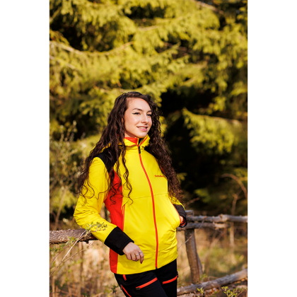 Geacă Outdoor / Schi Damă STRINDBERG 5131/3 3S DERMIZAX · Galben / Portocaliu / Negru  - 1