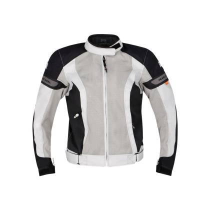 Geacă Moto Damă de Vară din Textil RICHA COOL SUMMER LADY · Gri / Negru  - 3