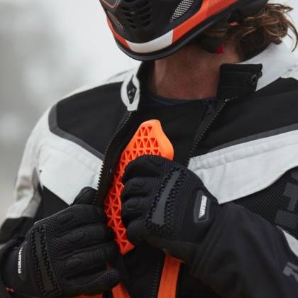 Geacă Moto din Textil RICHA INFINITY 2 ADVENTURE · Gri / Alb / Negru  - 7