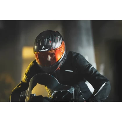 Cască Moto Integrală SHARK D-SKWAL 3 BLAST-R · Negru / Albastru / Mov  - 5