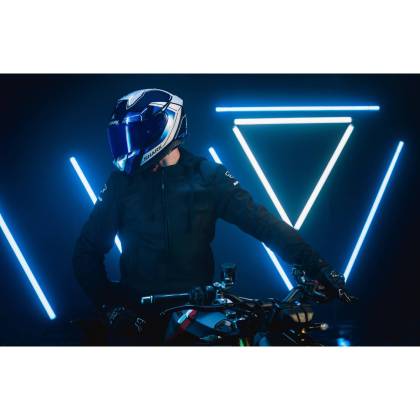 Cască Moto Integrală SHARK SKWAL i3 RHAD cu Lumini de Frână · Albastru / Gri  - 6