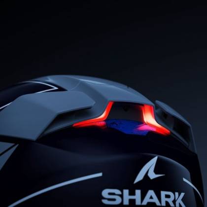 Cască Moto Integrală SHARK SKWAL i3 RHAD cu Lumini de Frână · Albastru / Gri  - 3