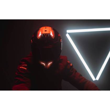 Cască Moto Integrală SHARK SKWAL i3 BLANK SP cu Lumini de Frână · Negru Mat  - 11