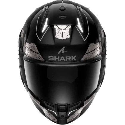 Cască Moto Integrală SHARK SKWAL i3 RHAD cu Lumini de Frână · Negru / Gri  - 2