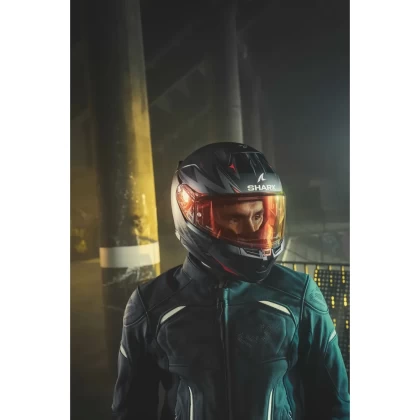 Cască Moto Integrală SHARK D-SKWAL 3 SIZLER · Negru / Gri / Alb  - 10