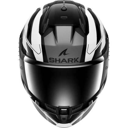 Cască Moto Integrală SHARK D-SKWAL 3 SIZLER · Negru / Gri / Alb  - 2