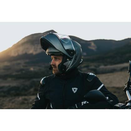 Cască Moto Flip-Up SHOEI NEOTEC 3 Grasp TC-5 · Negru / Alb / Roșu  - 10