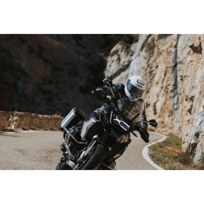 Cască Moto Flip-Up SHOEI NEOTEC 3 Grasp TC-10 · Alb / Albastru / Roșu  - 11