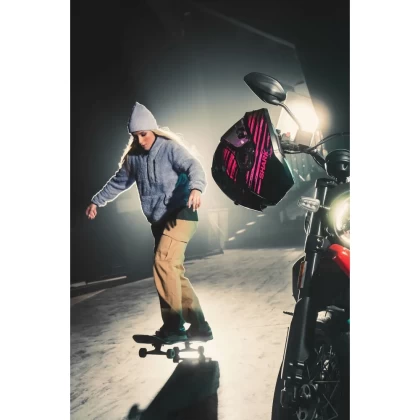 Cască Moto Integrală SHARK RIDILL 2 BLANK · Alb  - 5