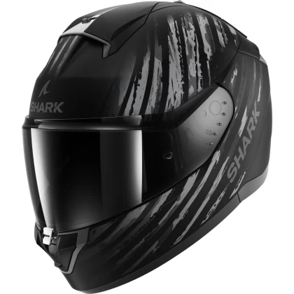 Cască Moto Integrală SHARK RIDILL 2 ASSYA · Negru Mat / Gri  - 0
