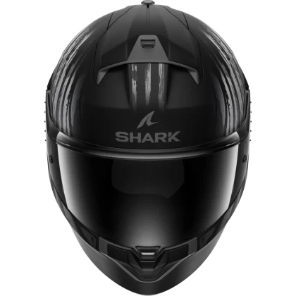 Cască Moto Integrală SHARK RIDILL 2 ASSYA · Negru Mat / Gri  - 2