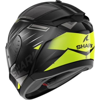 Cască Moto Integrală SHARK RIDILL 2 BERSEK · Negru /  Gri /  Galben  - 1