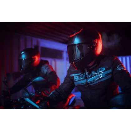 Cască Moto Integrală SHARK SPARTAN RS BYHRON · Albastru / Roșu / Gri  - 13