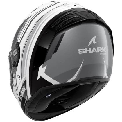 Cască Moto Integrală SHARK SPARTAN RS BYHRON · Alb / Negru  - 2