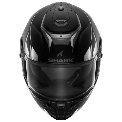 Cască Moto Integrală SHARK SPARTAN RS BYHRON MAT · Negru Mat / Gri  - 2