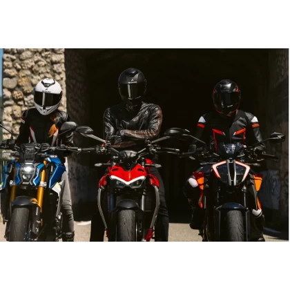 Cască Moto Integrală SHARK SPARTAN RS STINGREY · Negru / Alb  - 11