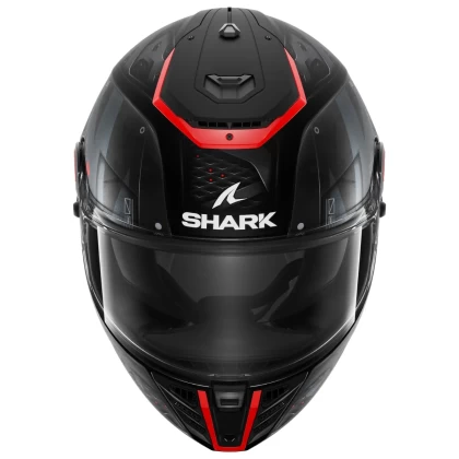 Cască Moto Integrală SHARK SPARTAN RS STINGREY MAT · Negru Mat / Gri / Roșu  - 2