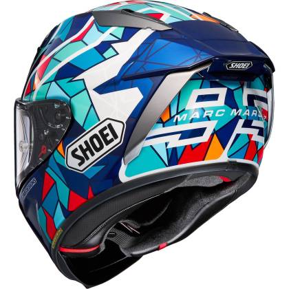 Cască Moto Integrală SHOEI X-SPR PRO Marquez Barcelona TC-10 · Albastru / Alb / Roșu  - 2
