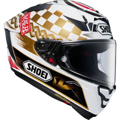 Cască Moto Integrală SHOEI X-SPR PRO Marquez Motegi4 TC-1 · Alb / Negru / Auriu / Roșu  - 1