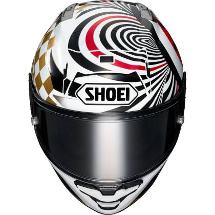 Cască Moto Integrală SHOEI X-SPR PRO Marquez Motegi4 TC-1 · Alb / Negru / Auriu / Roșu  - 2