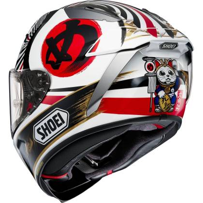 Cască Moto Integrală SHOEI X-SPR PRO Marquez Motegi4 TC-1 · Alb / Negru / Auriu / Roșu  - 3