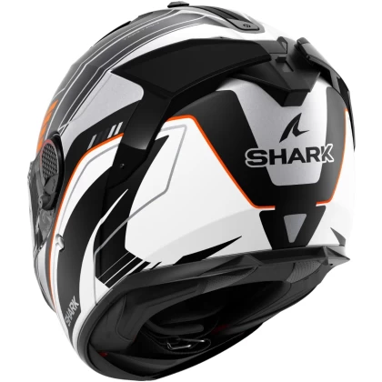 Cască Moto Integrală SHARK SPARTAN GT PRO TORYAN MAT · Negru Mat / Alb / Portocaliu  - 1